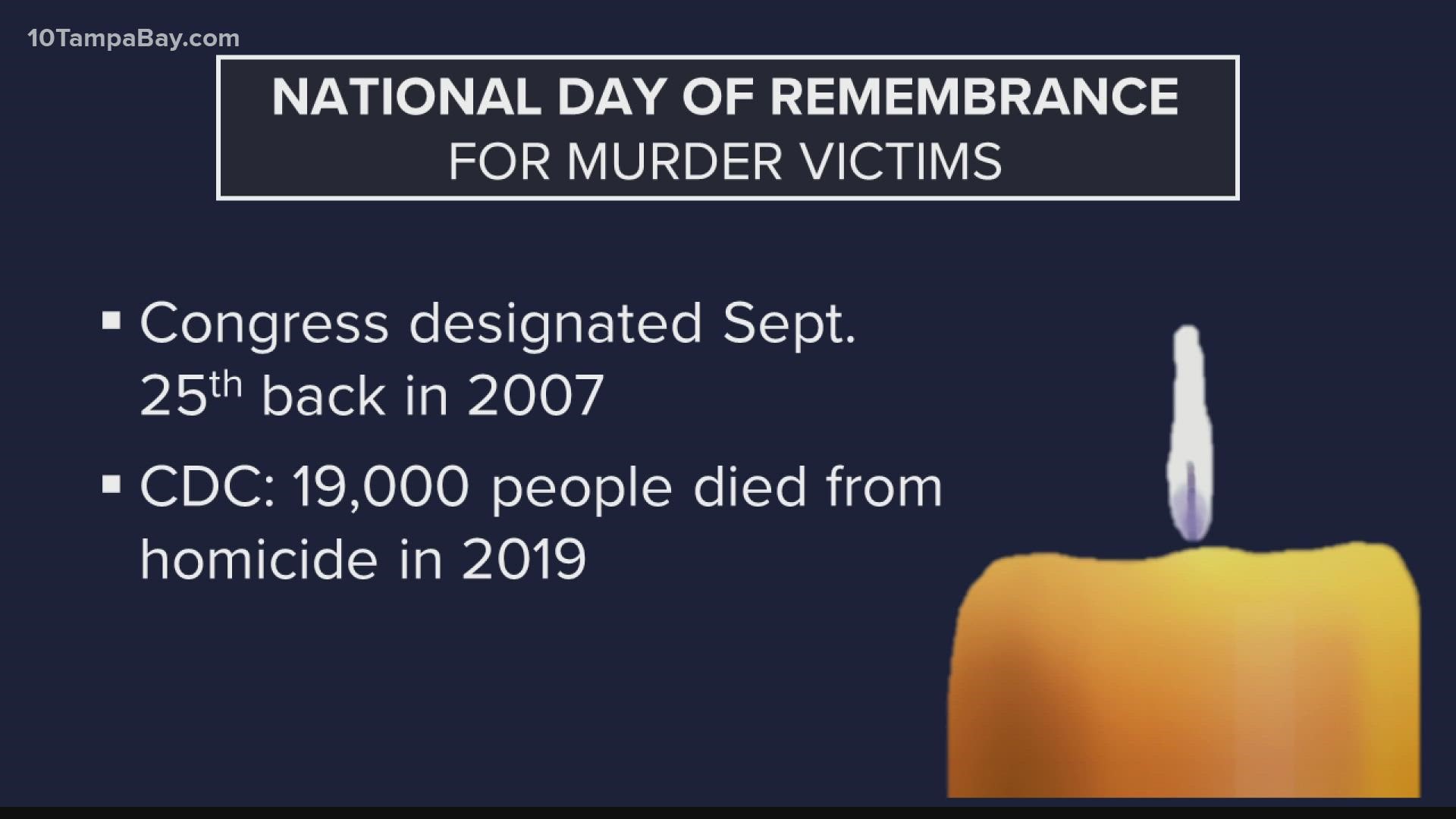 National Day of Remembrance for Murder Victims honors victims