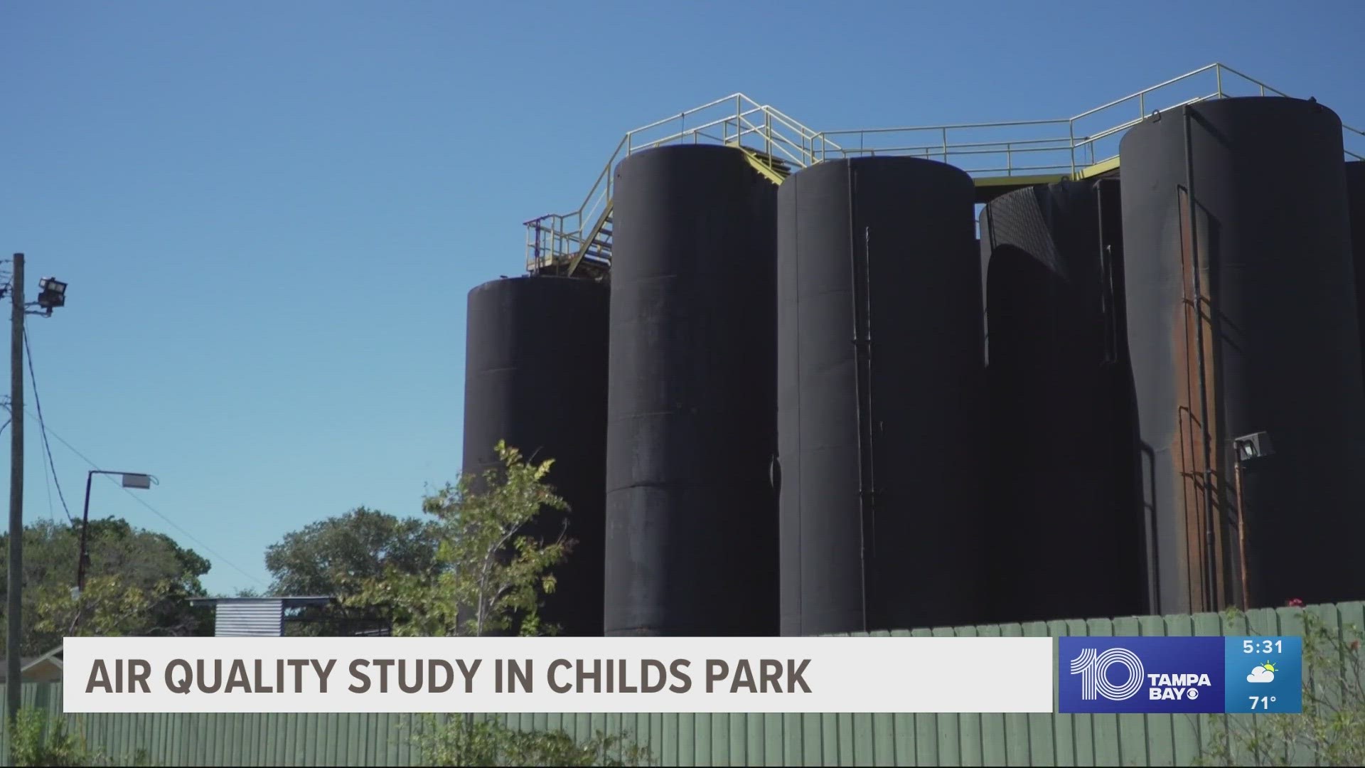 For years, people living in the area of Childs Park have expressed concerns about a certain smell. Now, many residents believe their air quality could be dangerous.