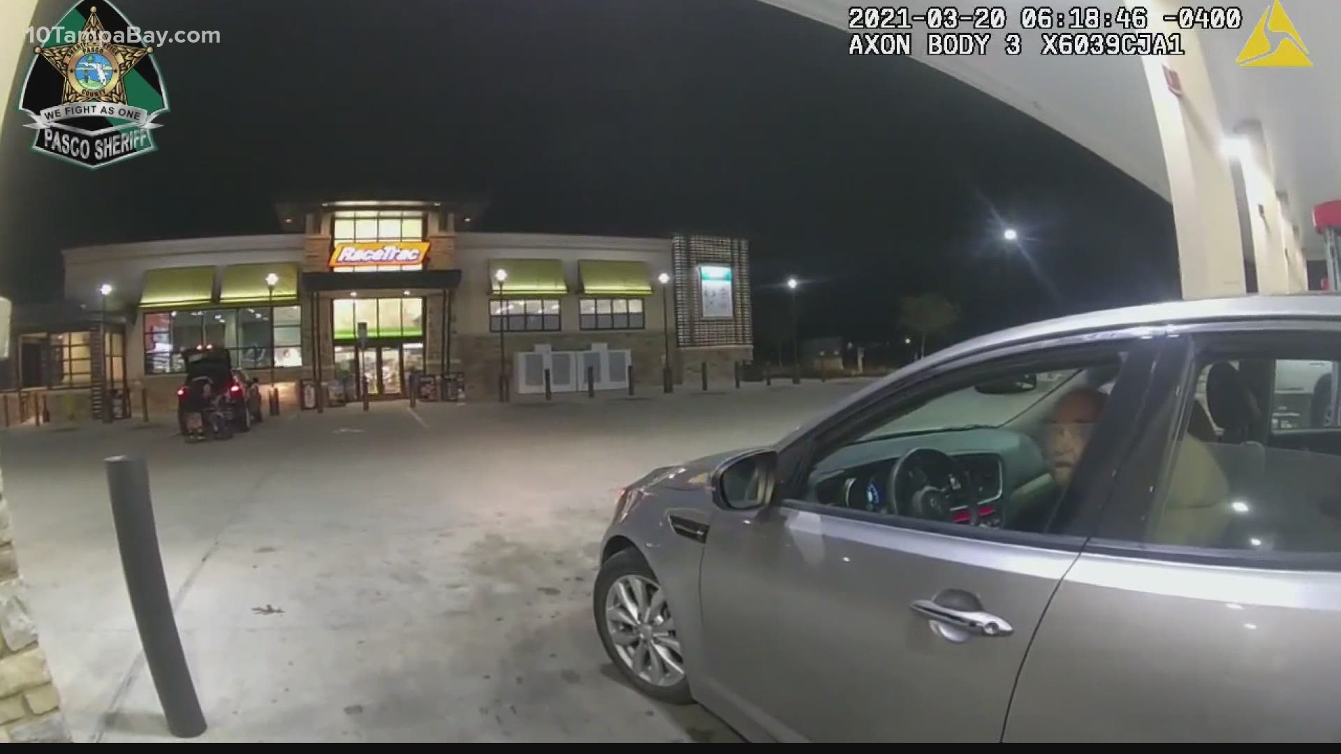 An investigation is ongoing at the RaceTrac gas station in Hudson.