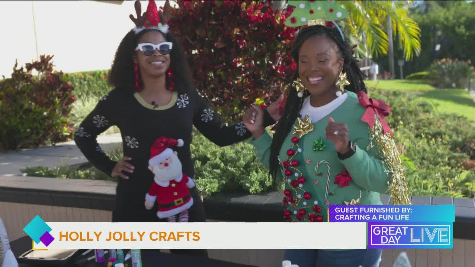 Karimah Henry from "Crafting a Fun Life shares holiday crafts.