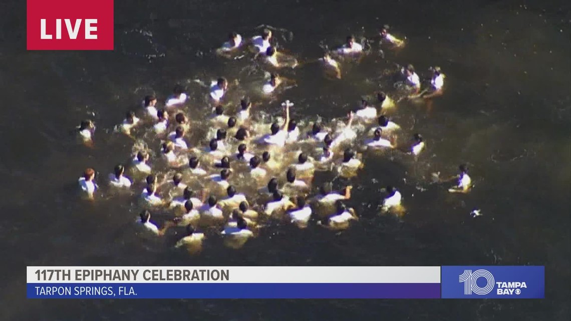 Tarpon Springs' Greek Orthodox church hosts 117th Epiphany cross dive