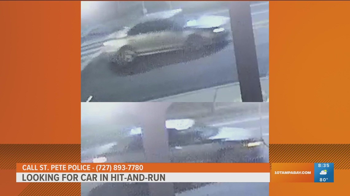 Police search for car after fatal hit-and-run crash in St. Pete