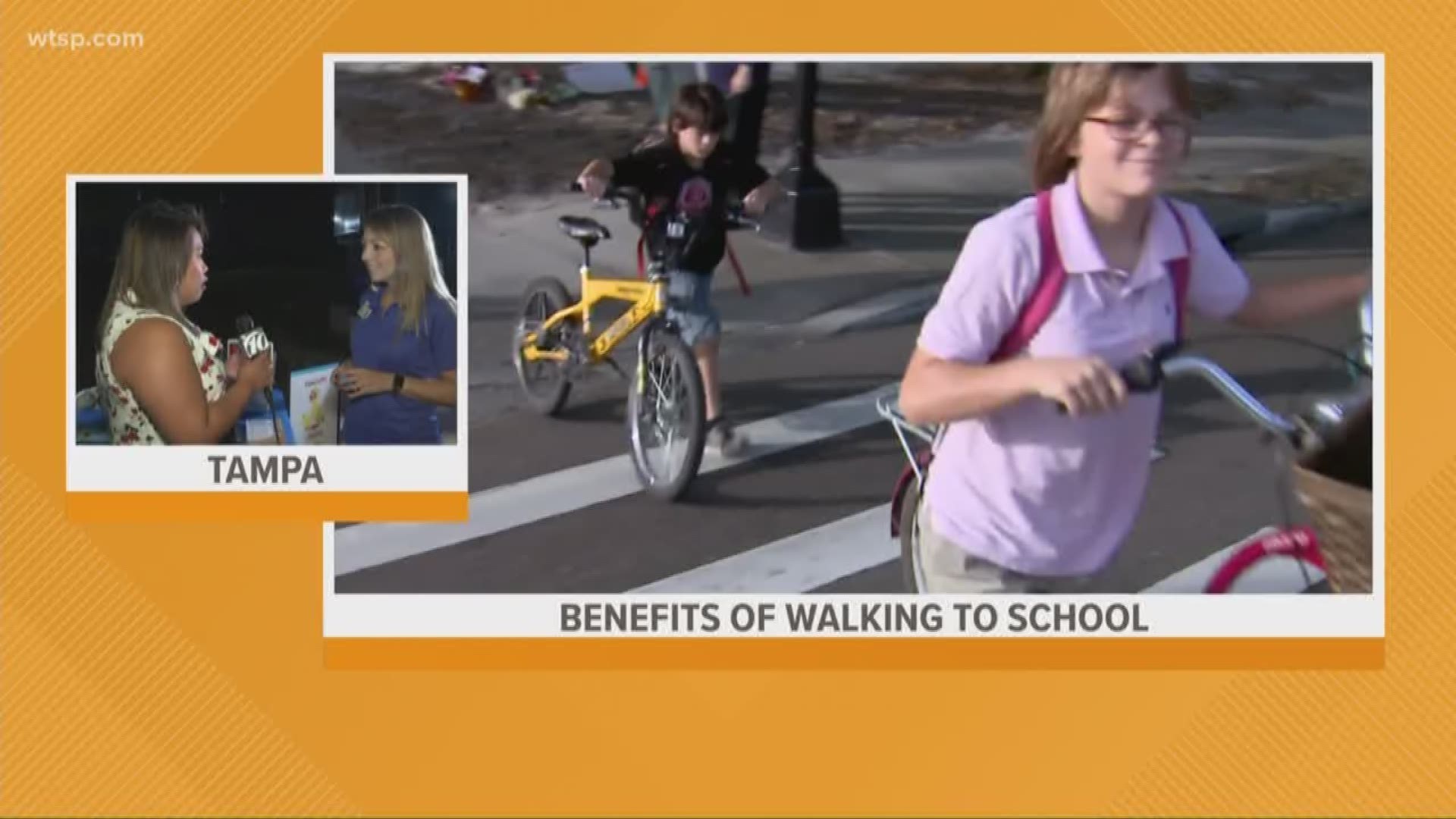 A look at how to keep children safe when they head to school each  morning.