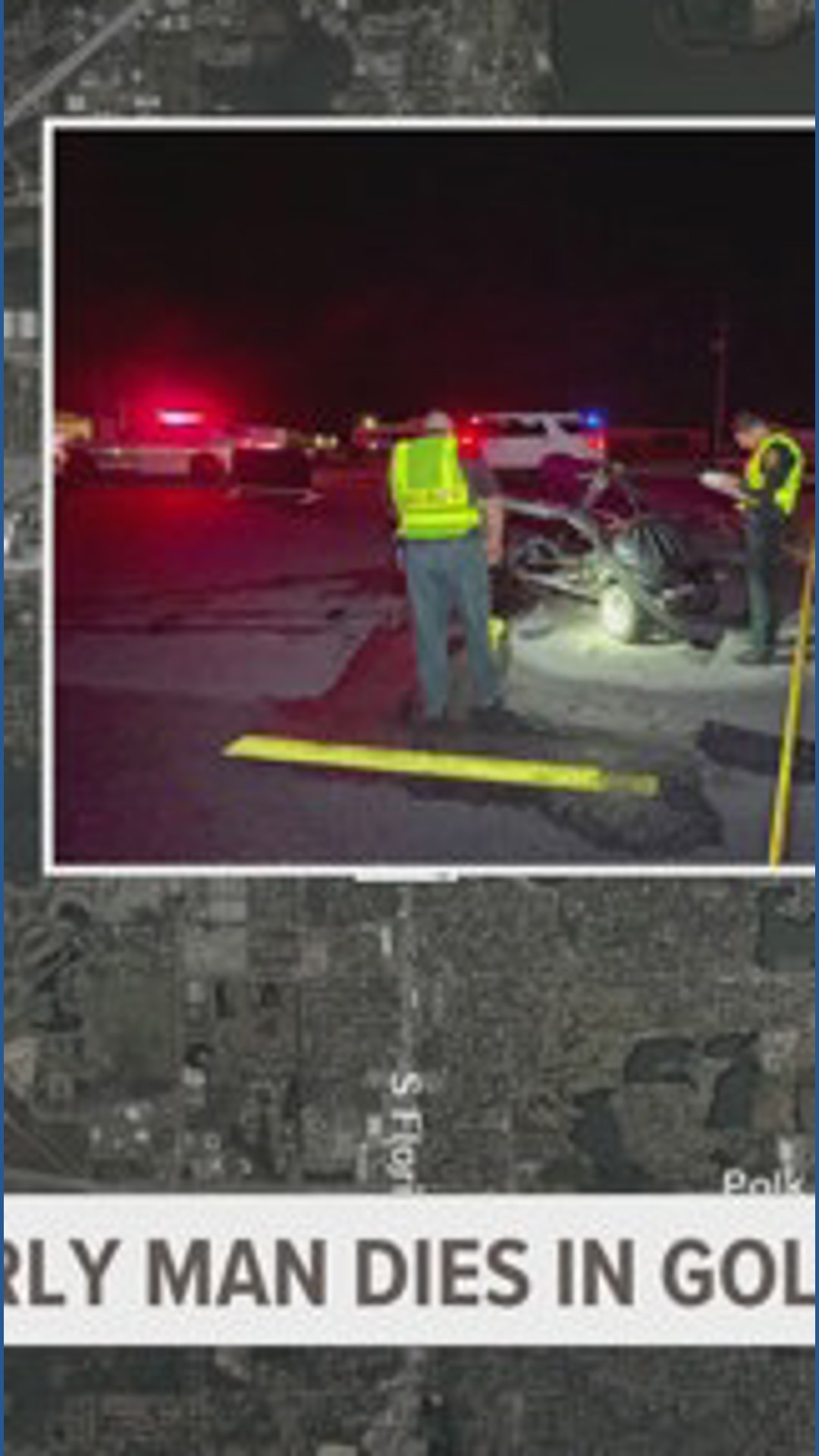 Elderly man fatally struck by car while riding golf cart in Lakeland ...
