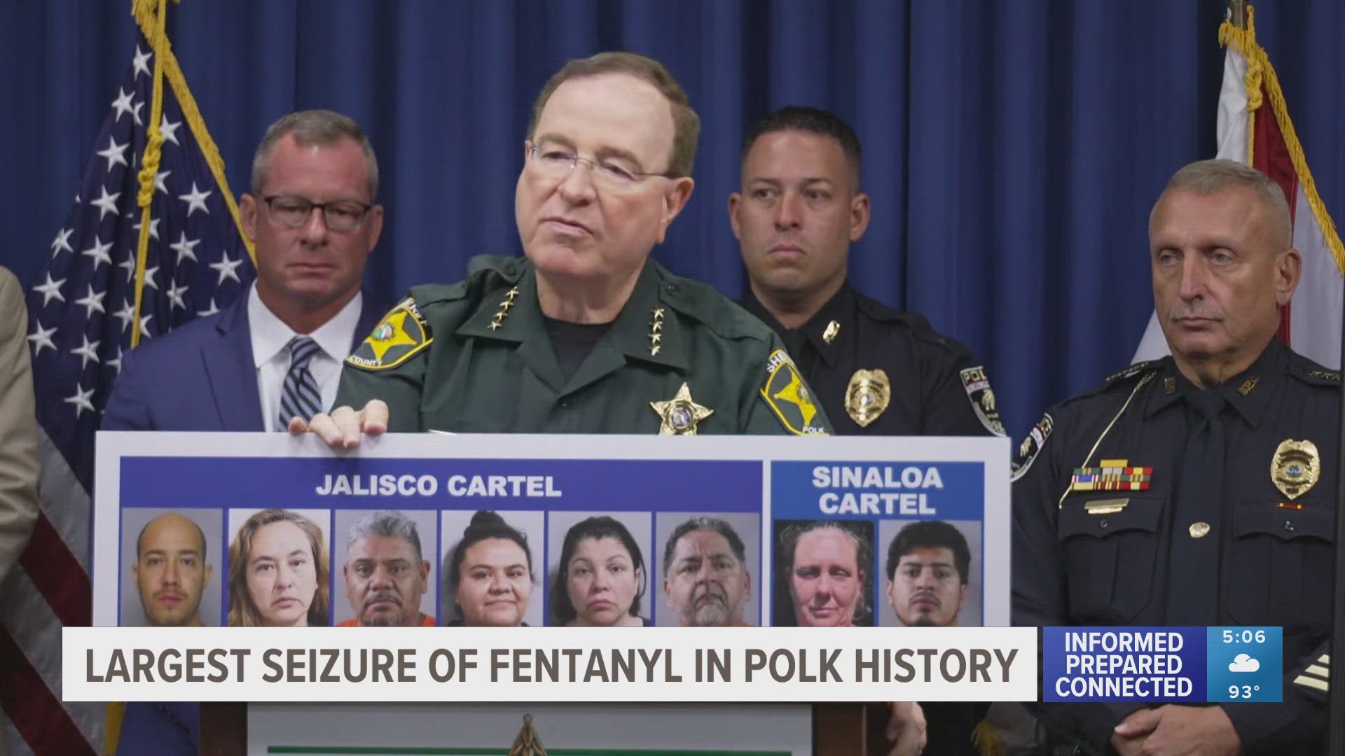 "These people are violent, these people want your money, and they don't care whether or not they take your life," Sheriff Grady Judd said