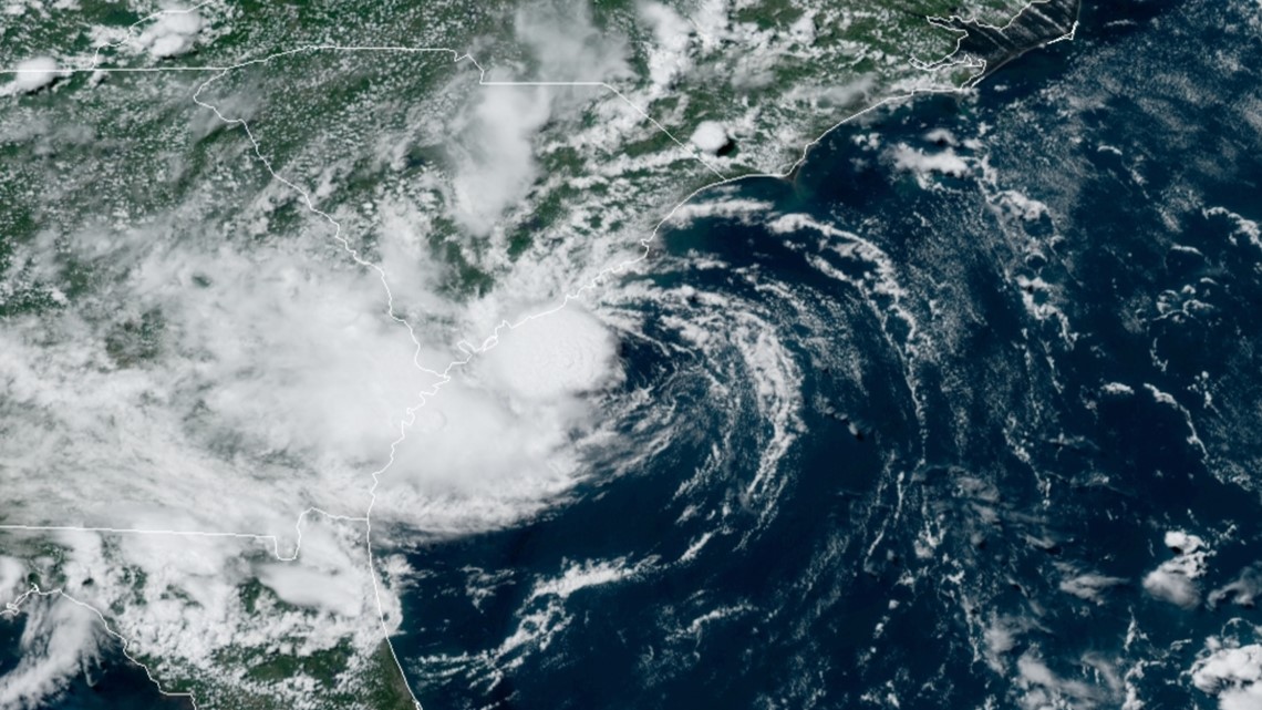 Nhc Tropical Storm Danny Makes Landfall In South Carolina 3897