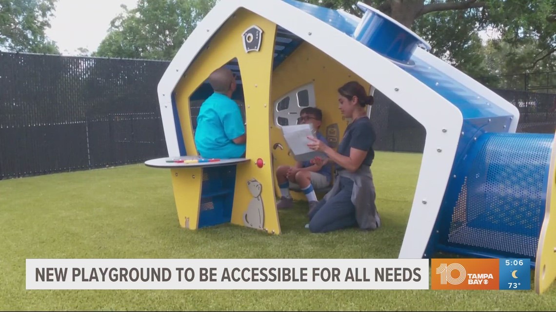 Pinellas County opens new accessible playground