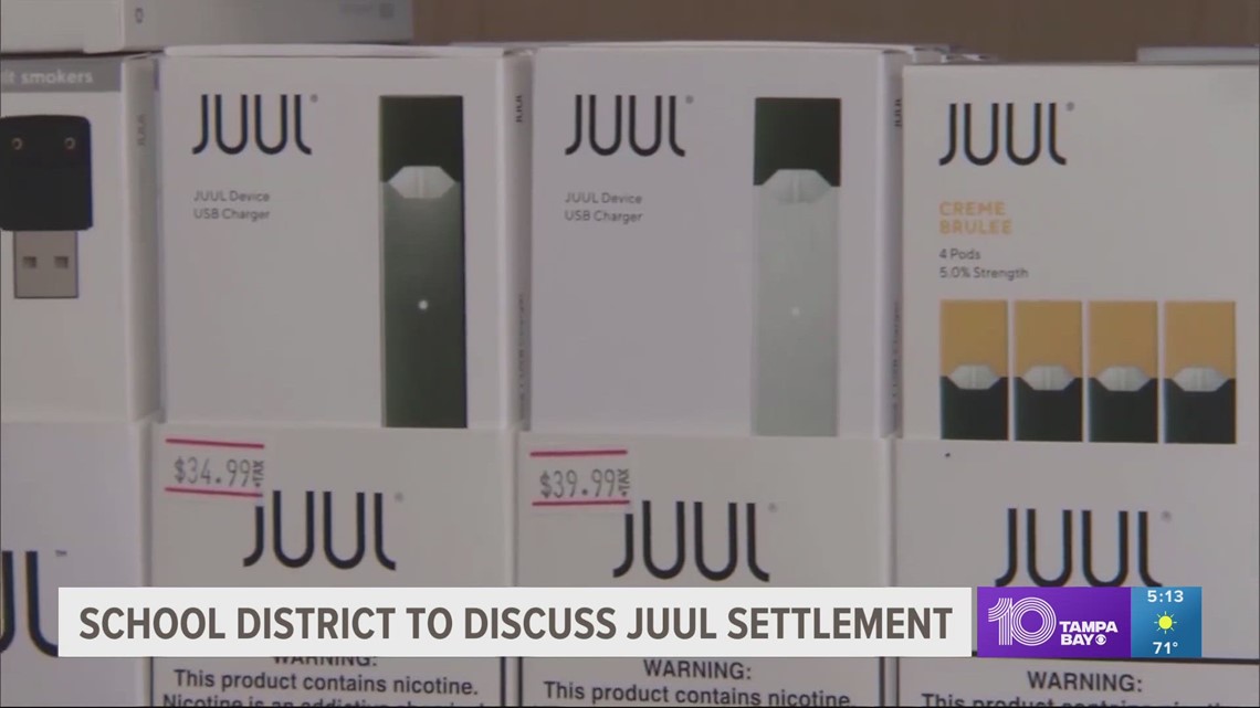 Hillsborough School District to discuss settlement with Juul