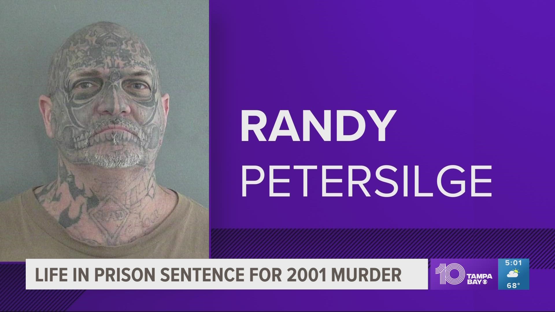 Randy Petersilge is sentenced to life without parole for the 2001 murder of Simon Clarke.