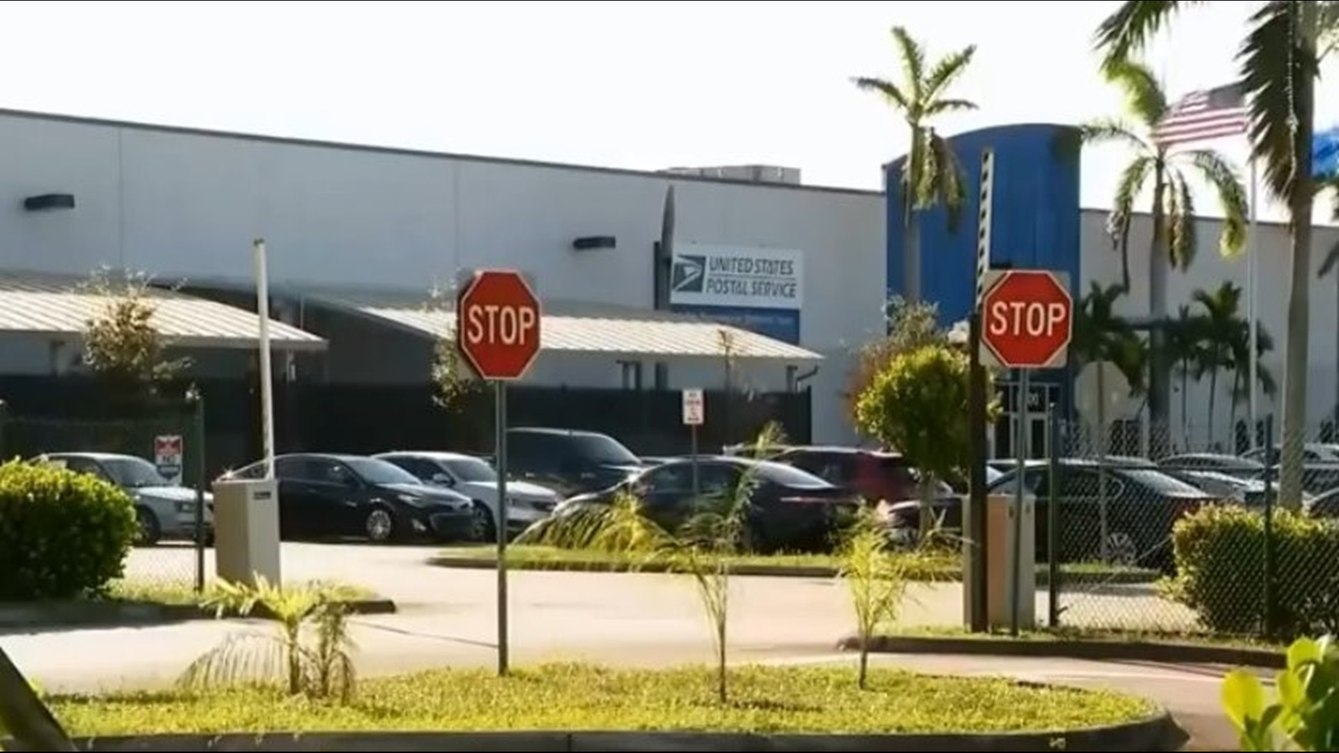 Where is Opalocka, Florida, where suspicious packages were found