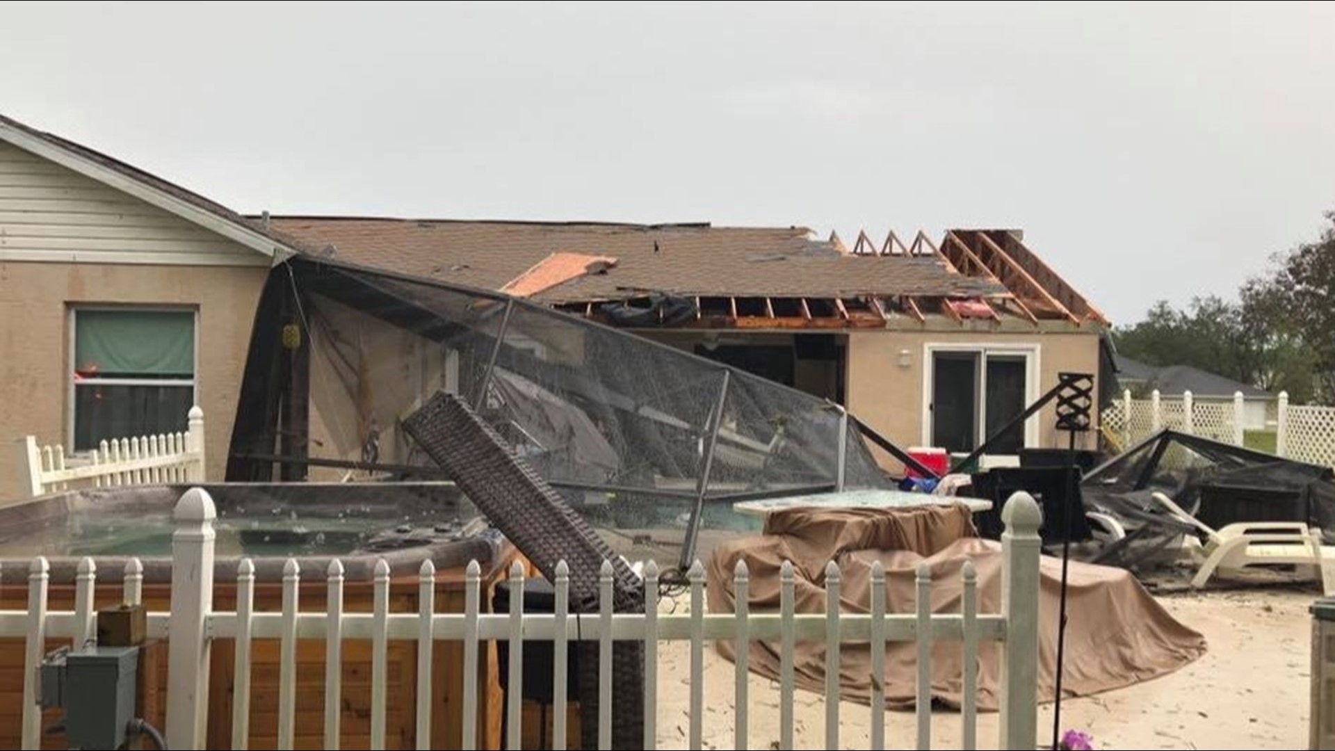 PHOTOS Severe storm damage across Tampa Bay