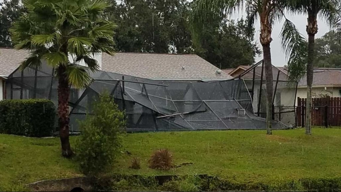 PHOTOS Severe storm damage across Tampa Bay