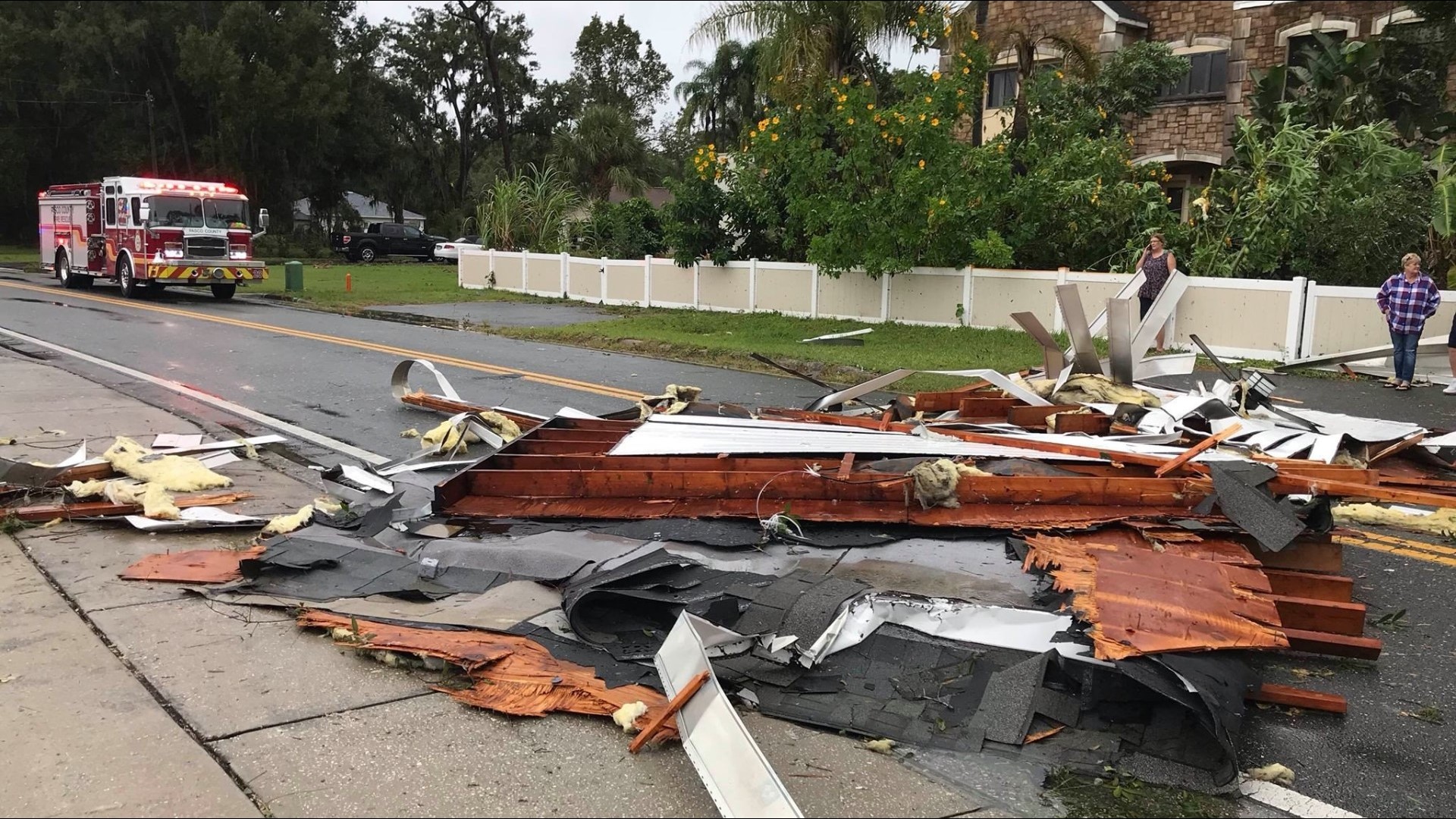 PHOTOS Severe storm damage across Tampa Bay