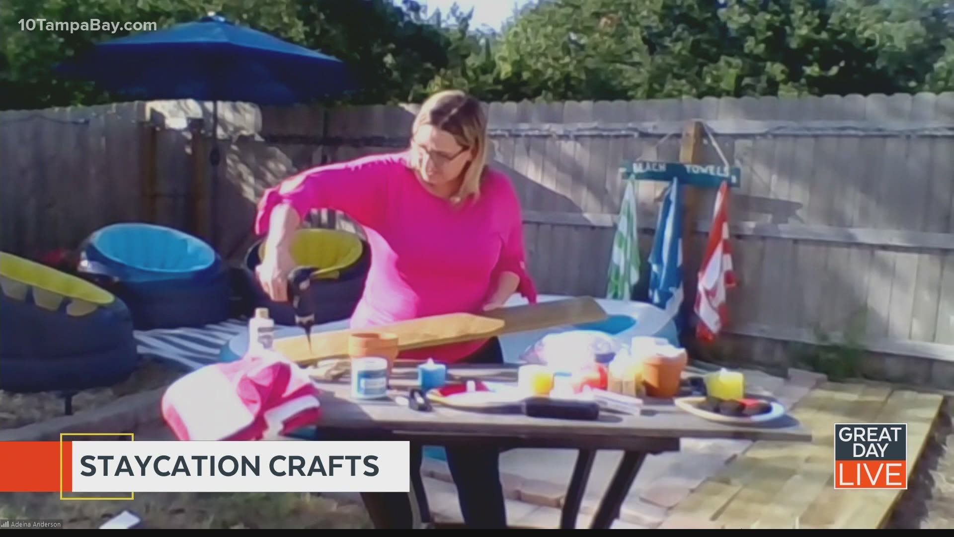 ‘Staycation’ to your backyard with these DIY ideas