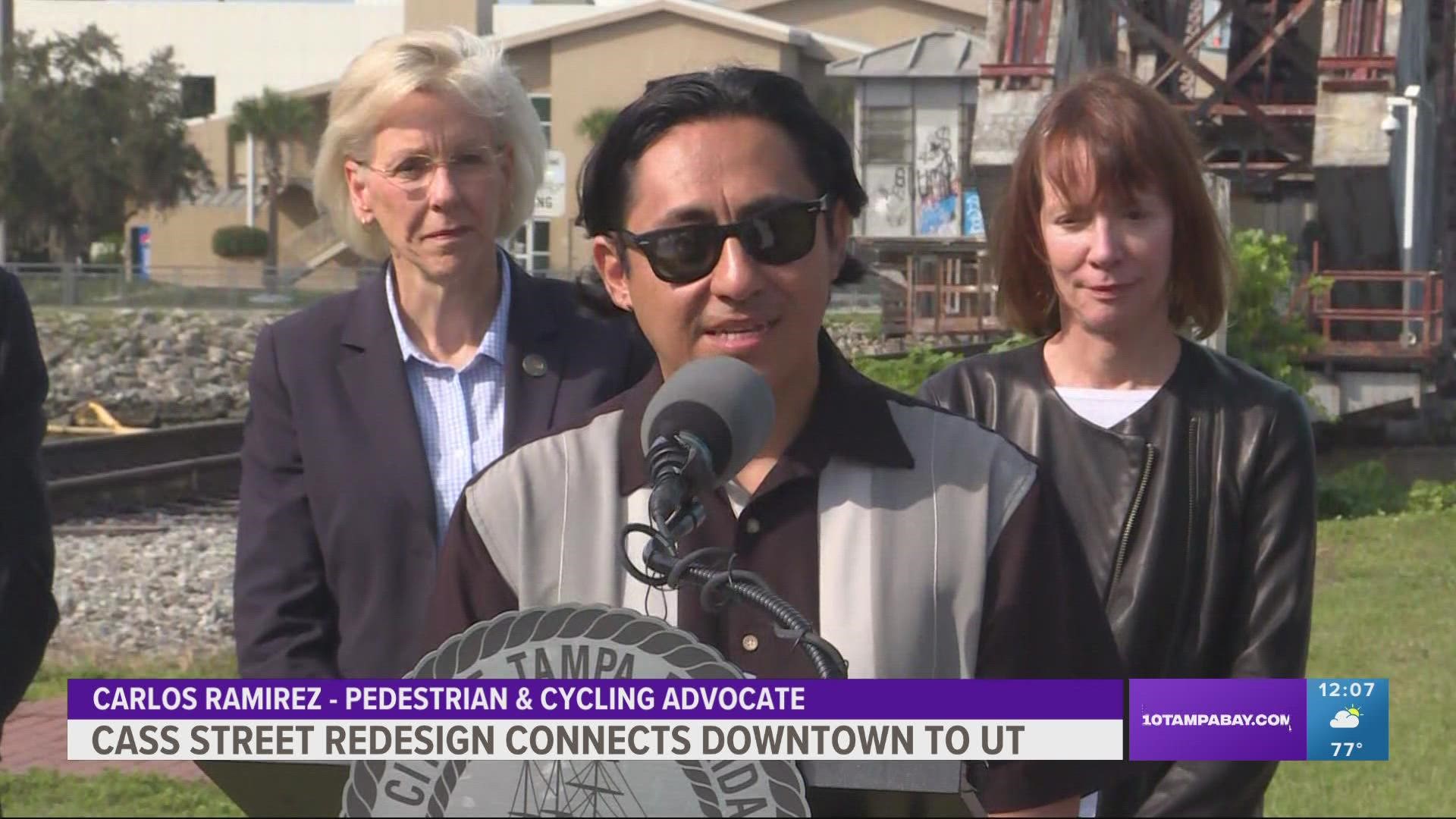 Officials say the goal of the redesign is to improve traffic and connect communities and provide safer routes for people walking and on bikes.