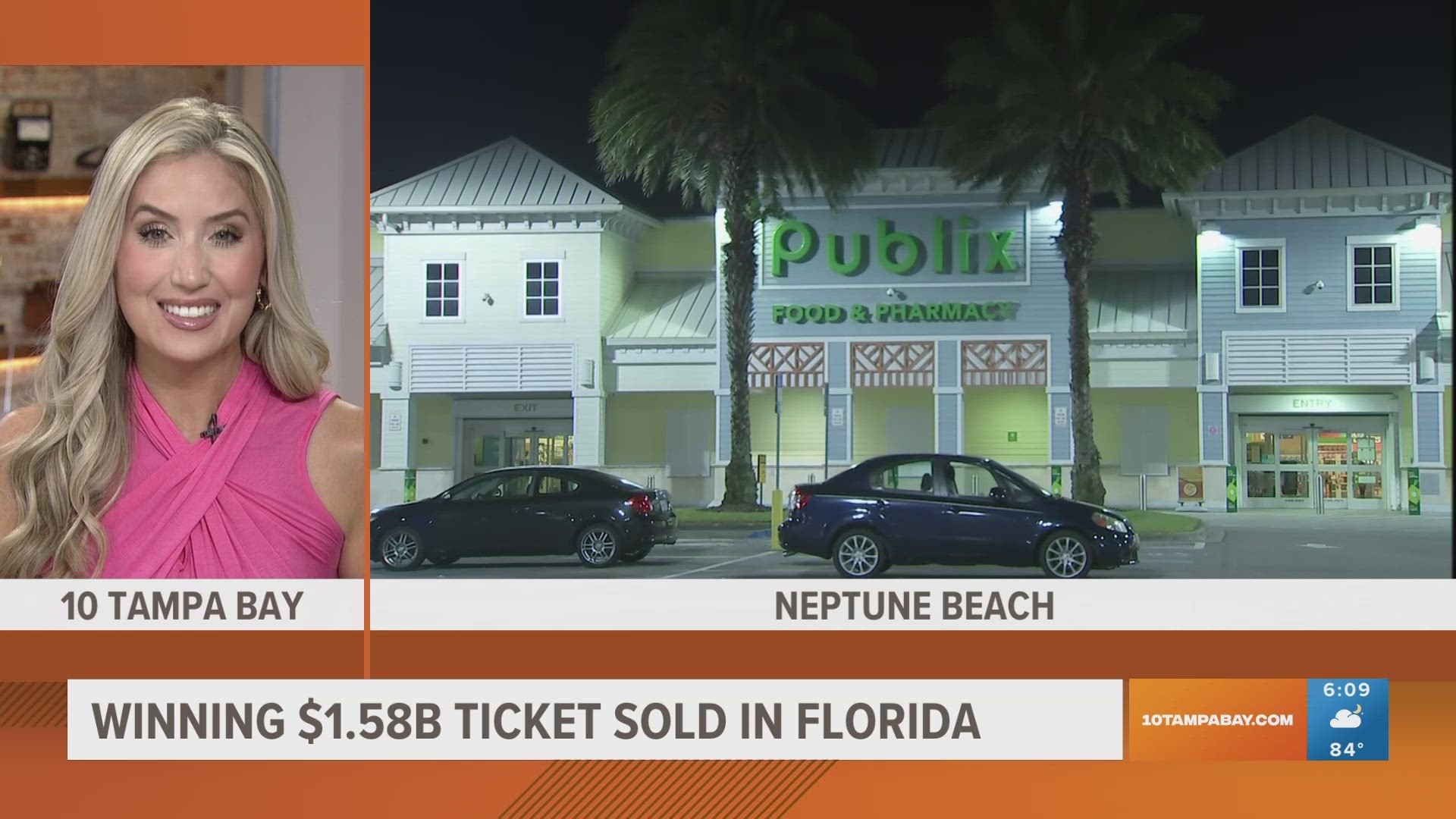 It was the largest jackpot in Mega Millions history and the 3rd-largest in US lottery history. Another person in Florida won $2 million.