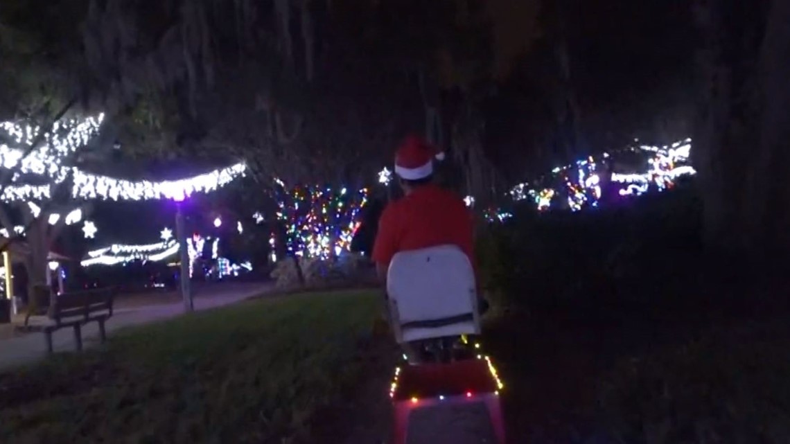Two million holiday lights, Christmas displays fill Largo Central Park