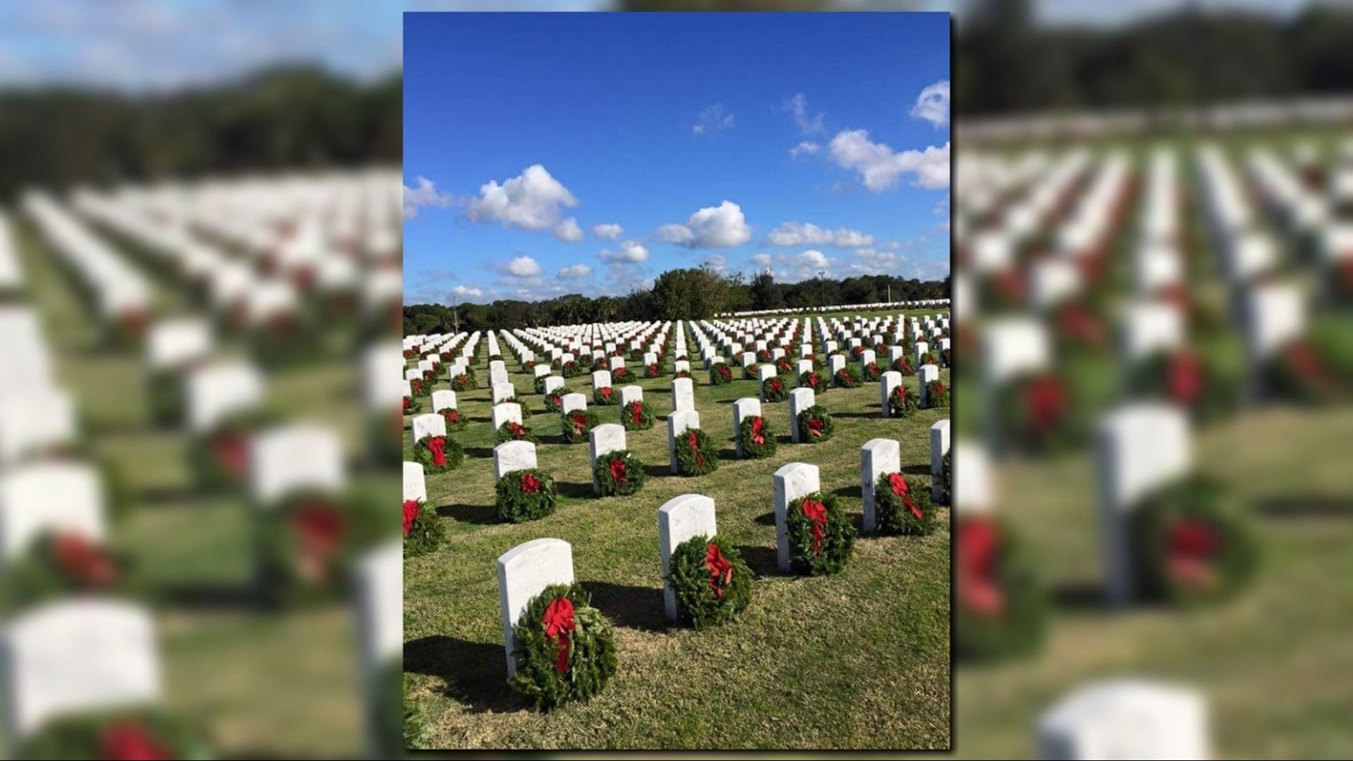 Veterans cemeteries seeing critical shortage of Christmas wreaths