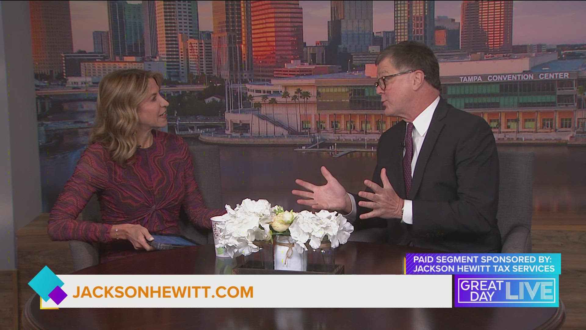 This story sponsored by Jackson Hewitt. We get tips on how to get organized now to file tax returns early with Jackson Hewitt Tax Services.
