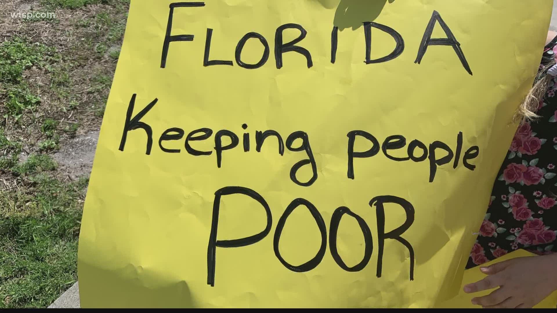 Floridians continue to ask lawmakers for help when it comes to unemployment benefits.