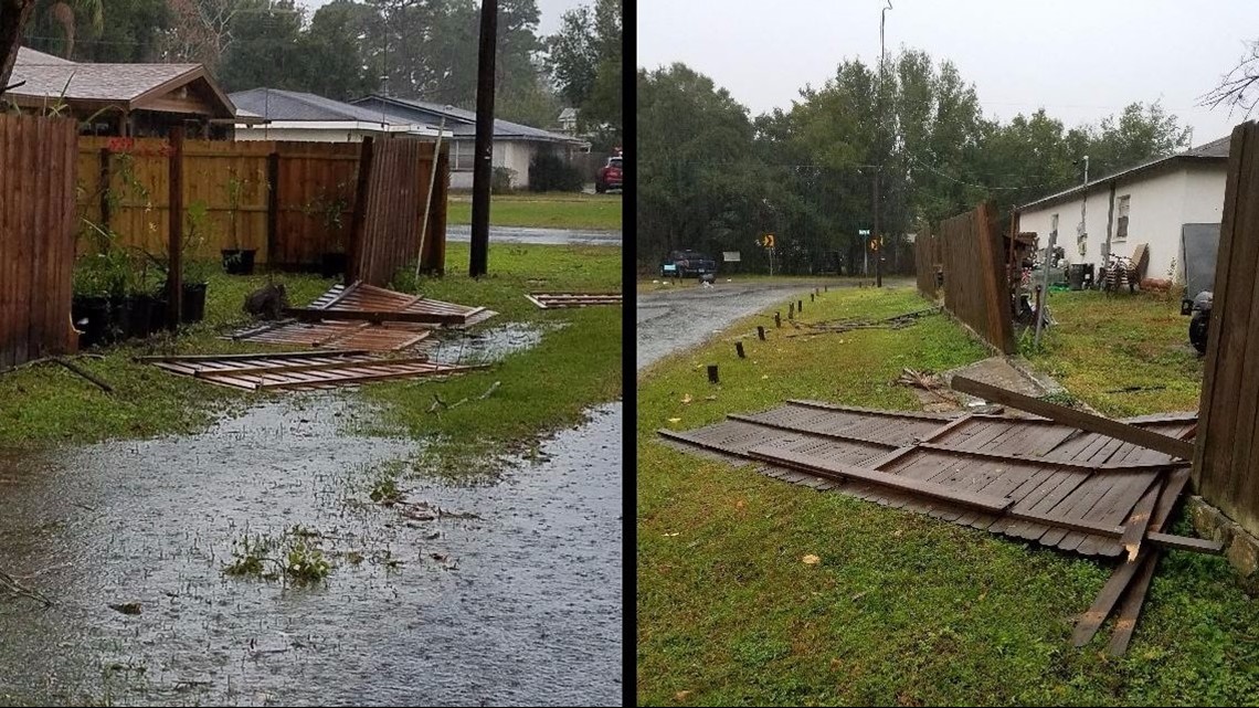 Tornado with 100mph winds downs trees in New Port Richey NWS