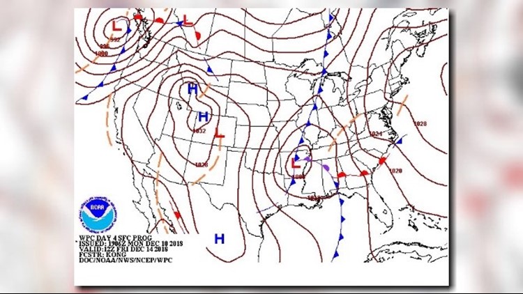 Friday forecast 12 10 18