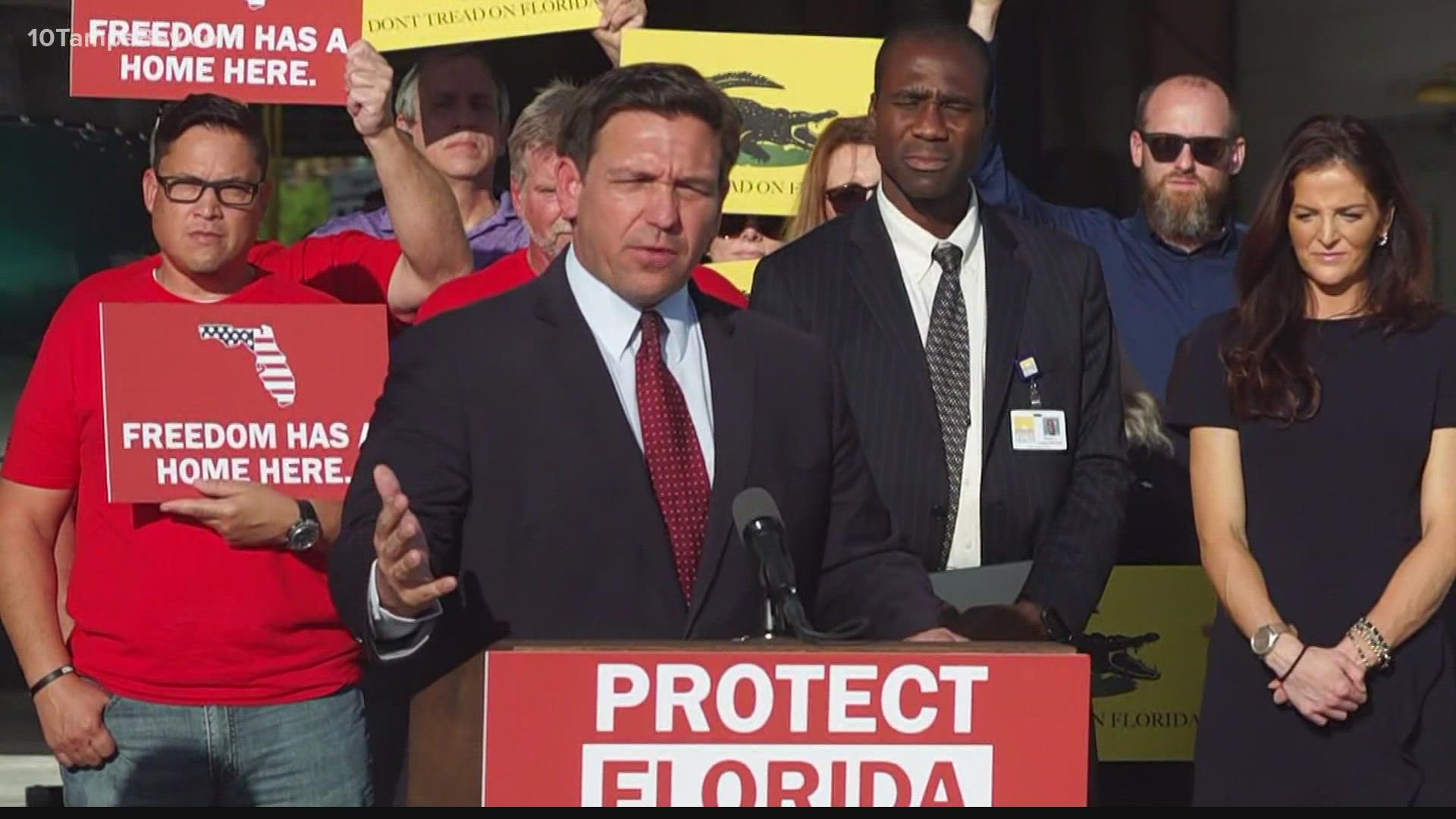 The DeSantis administration is currently facing legal challenges from local governments, school boards and parent groups over masking.