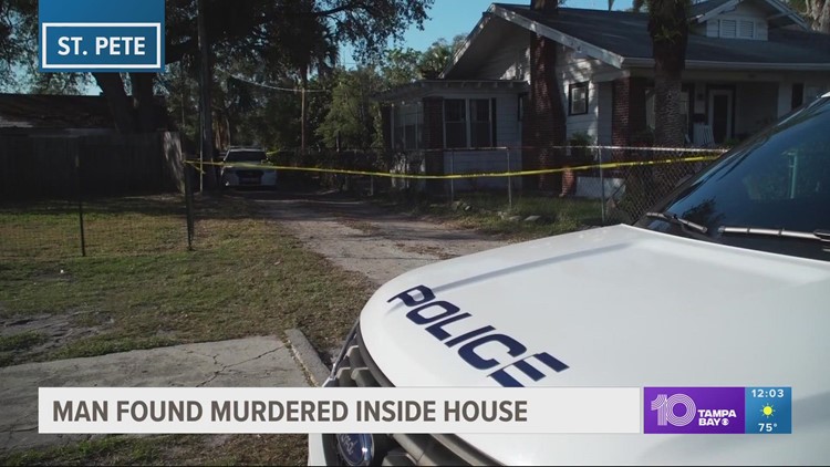 43-year-old found murdered inside St. Pete home