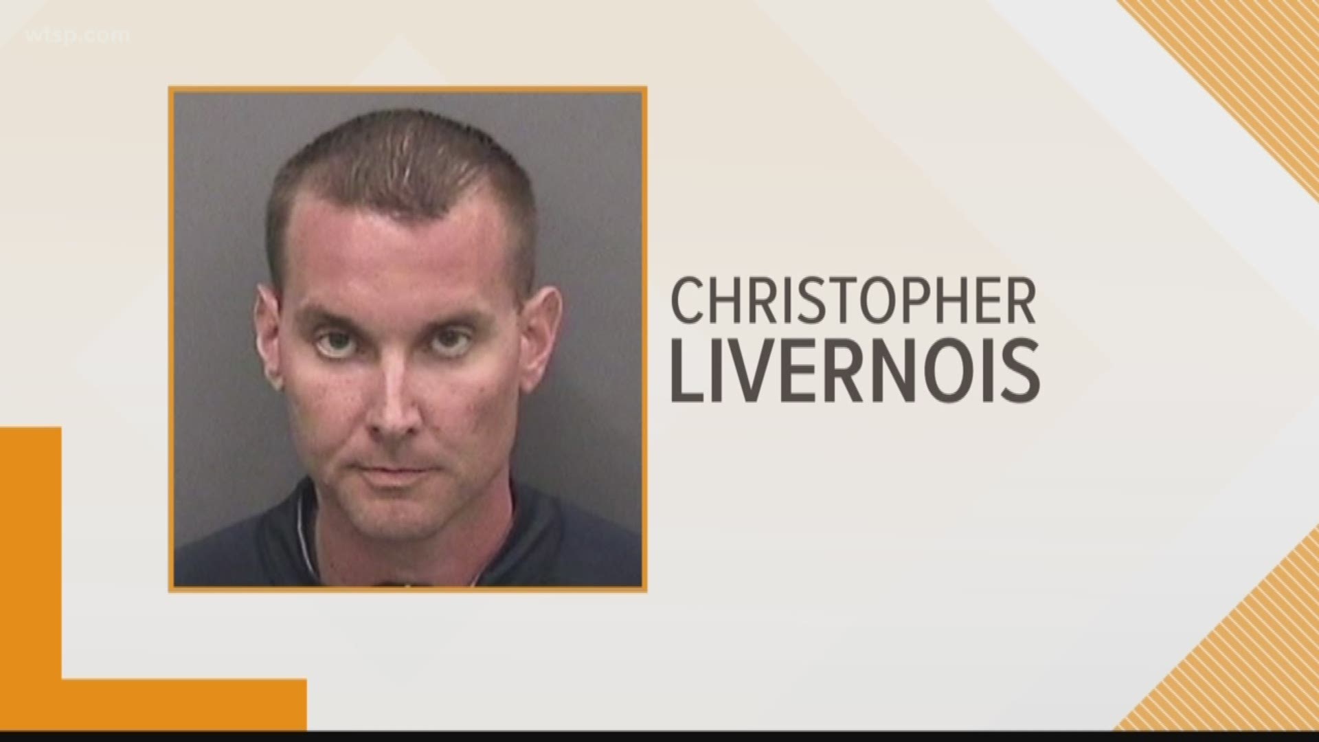Christopher Livernois works as a property control specialist at the Hillsborough County Sheriff's Office warehouse supply section.