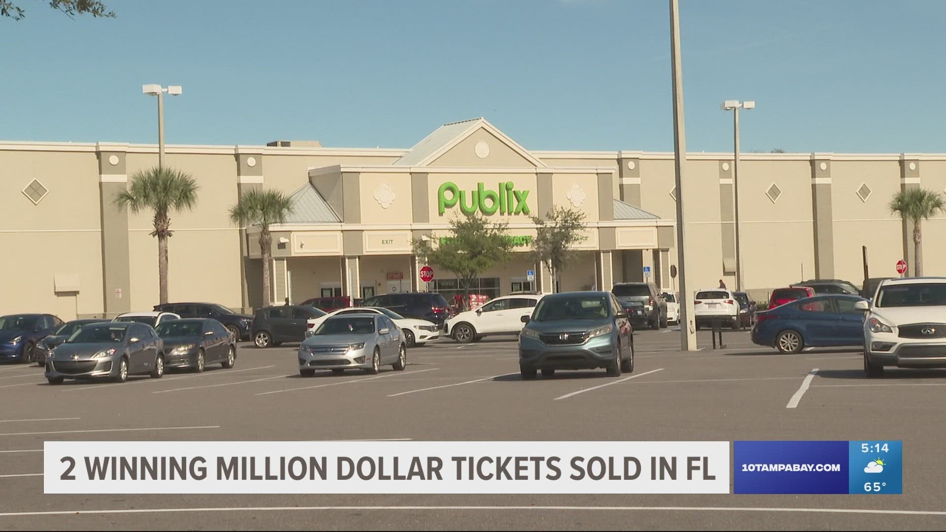 The winning Florida tickets matched all numbers except the Powerball, winning at least $1M.