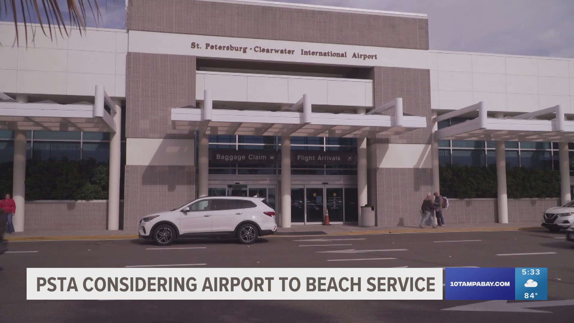The transportation would run from the airport to Clearwater Beach, and would be the first mode of public transportation from the airport.