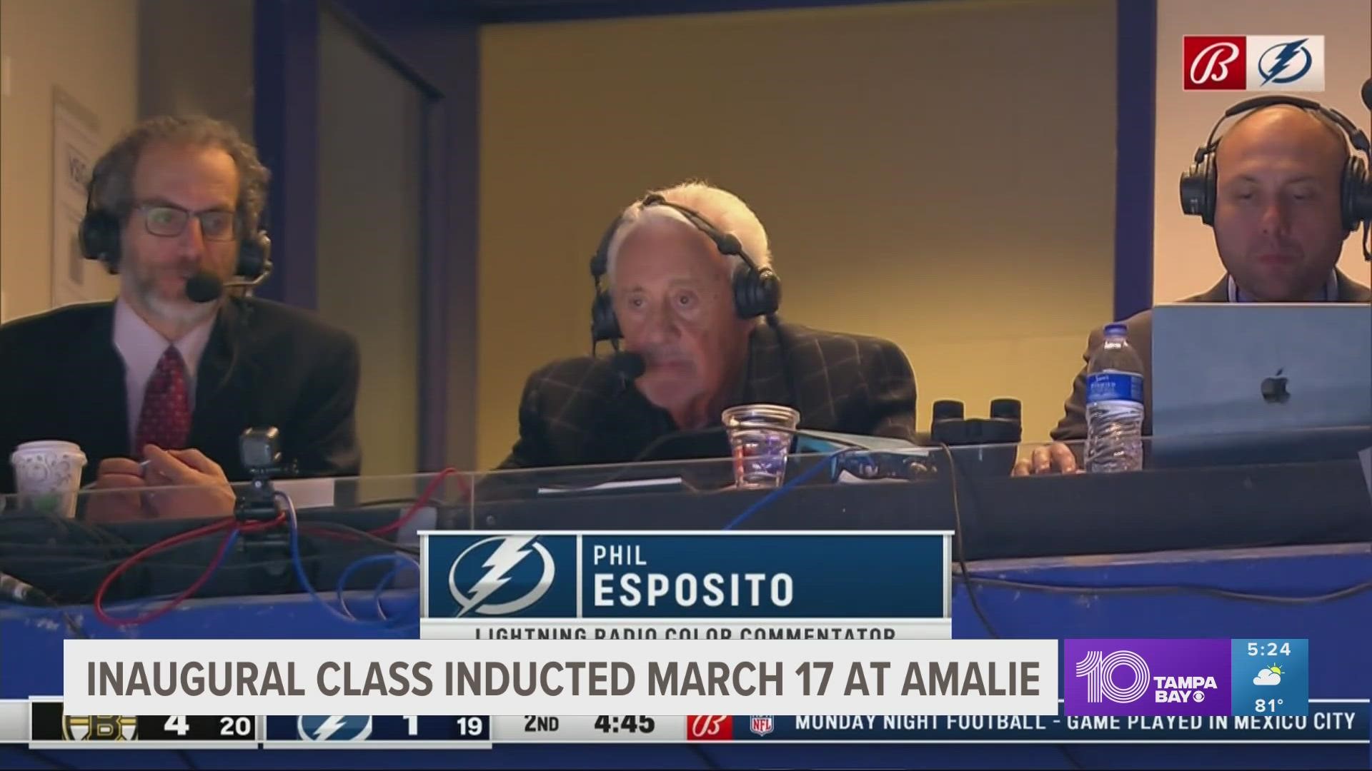 For anyone who has been to Amalie Arena – you've most likely passed Phil Esposito in front of the building.