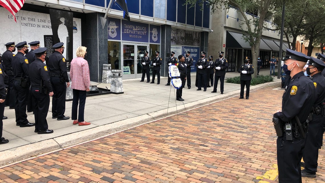 Tampa police honor 50th anniversary of officer's death | wtsp.com