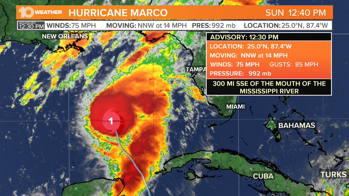 NHC: Tropical Storm Marco develops in the Caribbean | wtsp.com