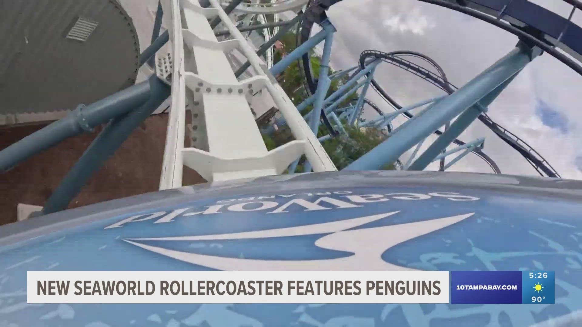 The new rollercoaster will end at a cold penguin habitat.