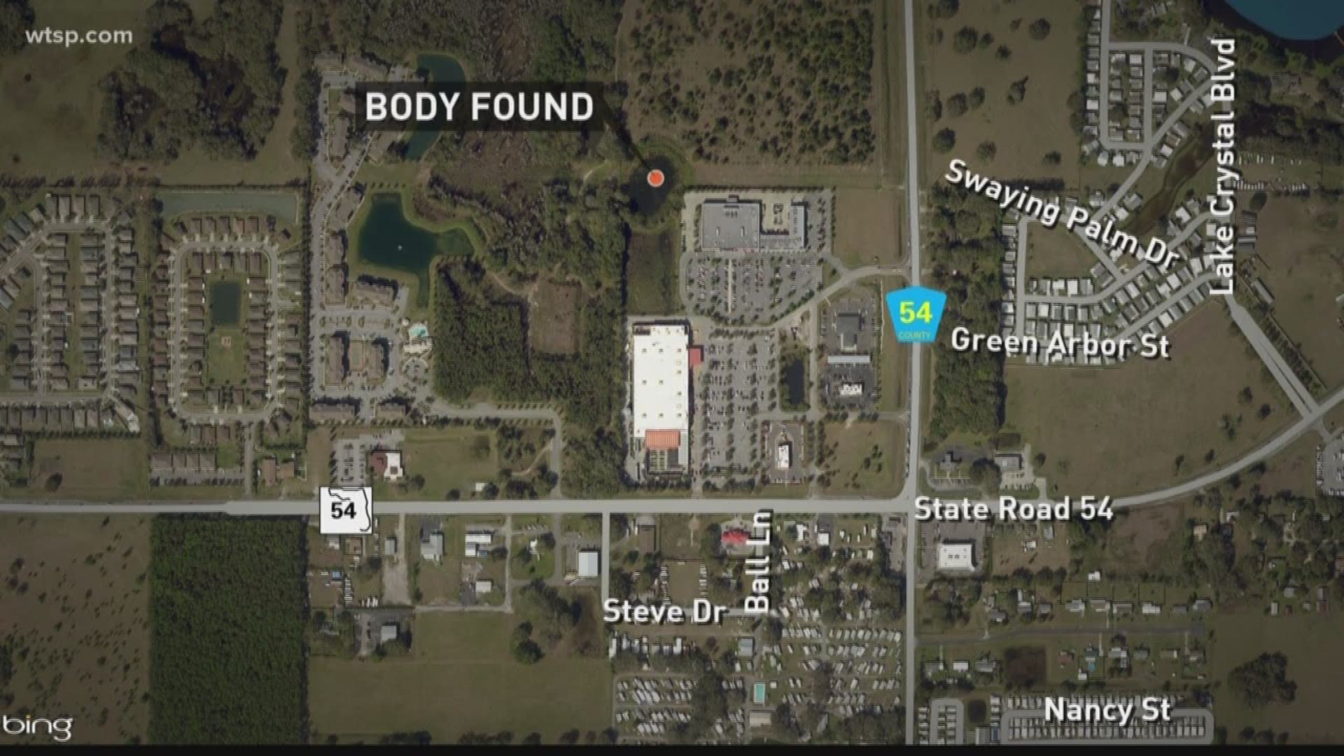 The body was found Tuesday afternoon near Zephyrhills.