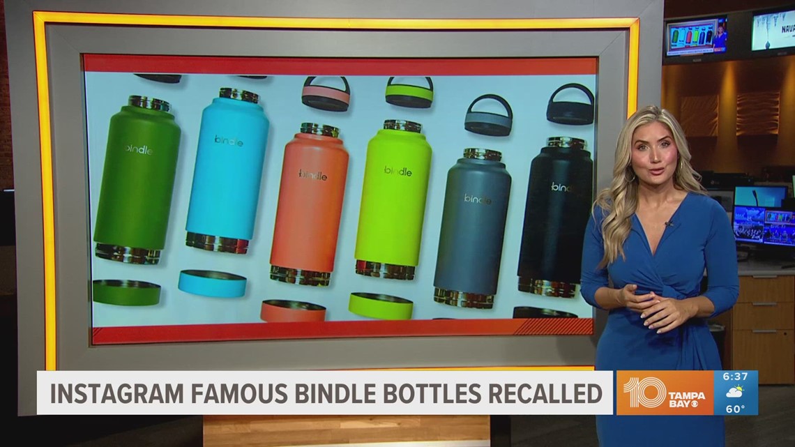 Bindle bottles recalled after consumer reports found high levels of lead