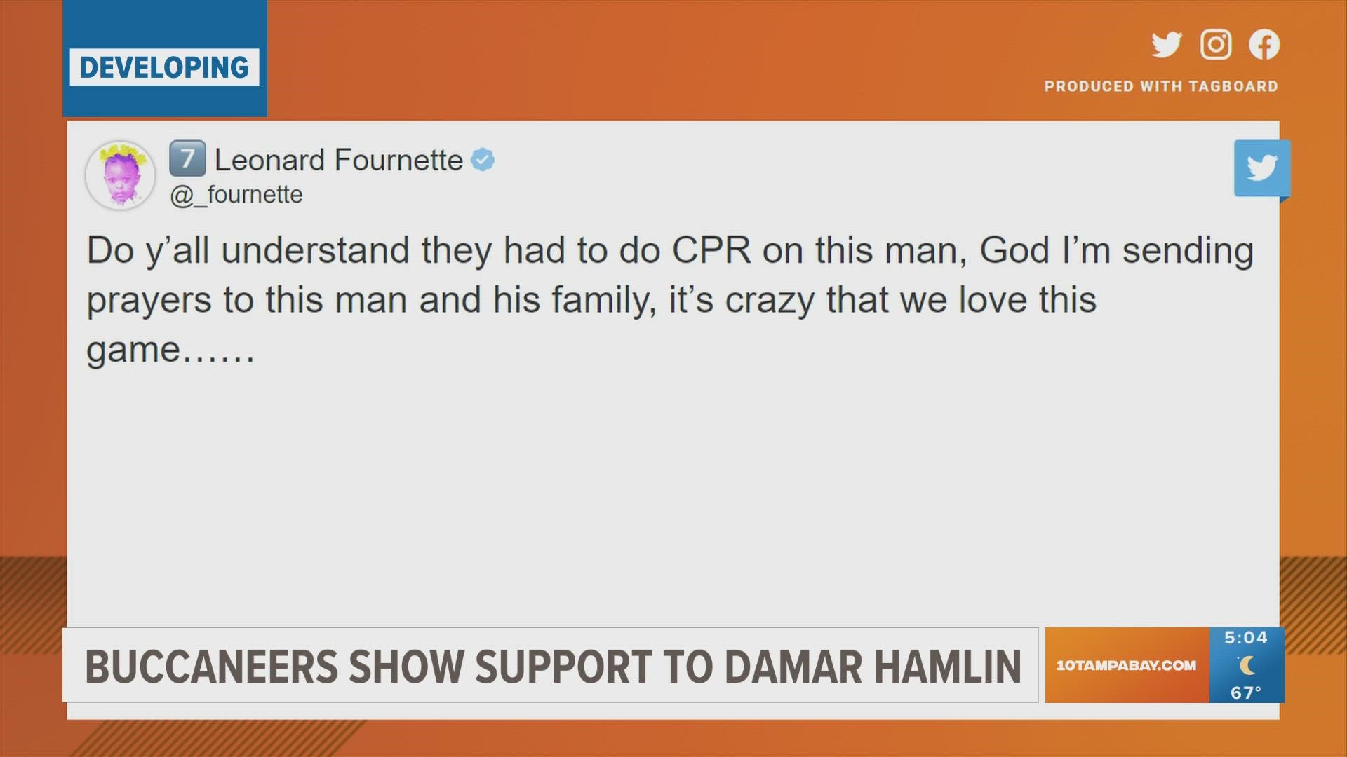 prayers for hamlin pictures