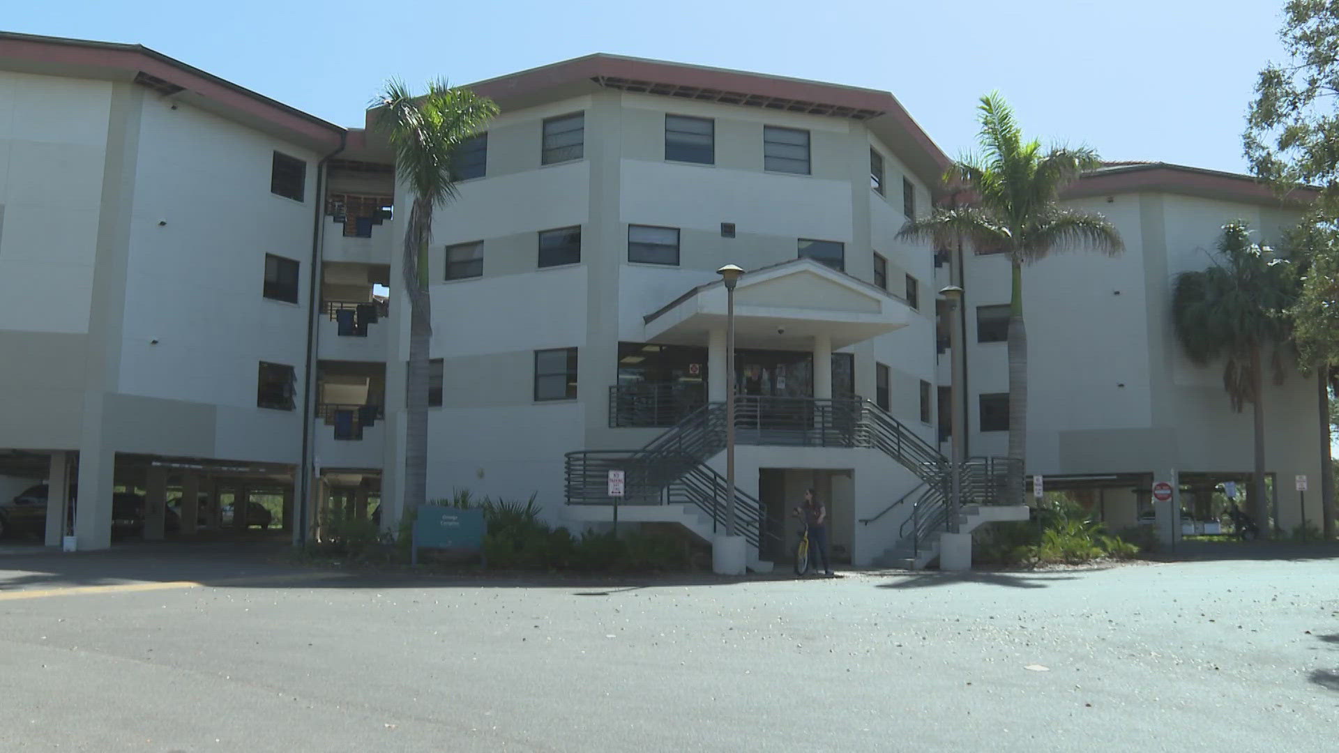 The students called on St. Pete's water department to investigate.
