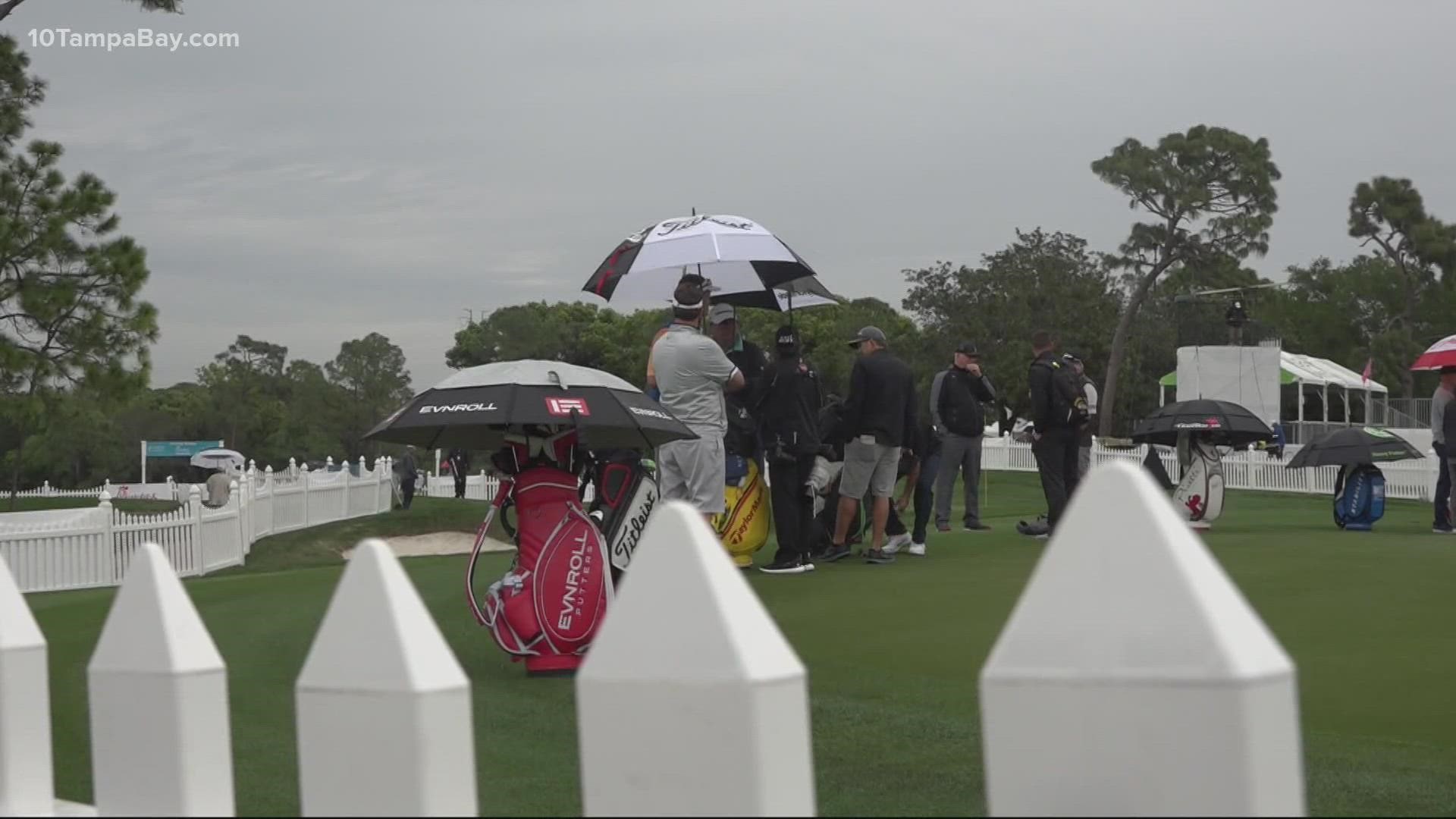 Lightning is the number one concern for golfers on the course.