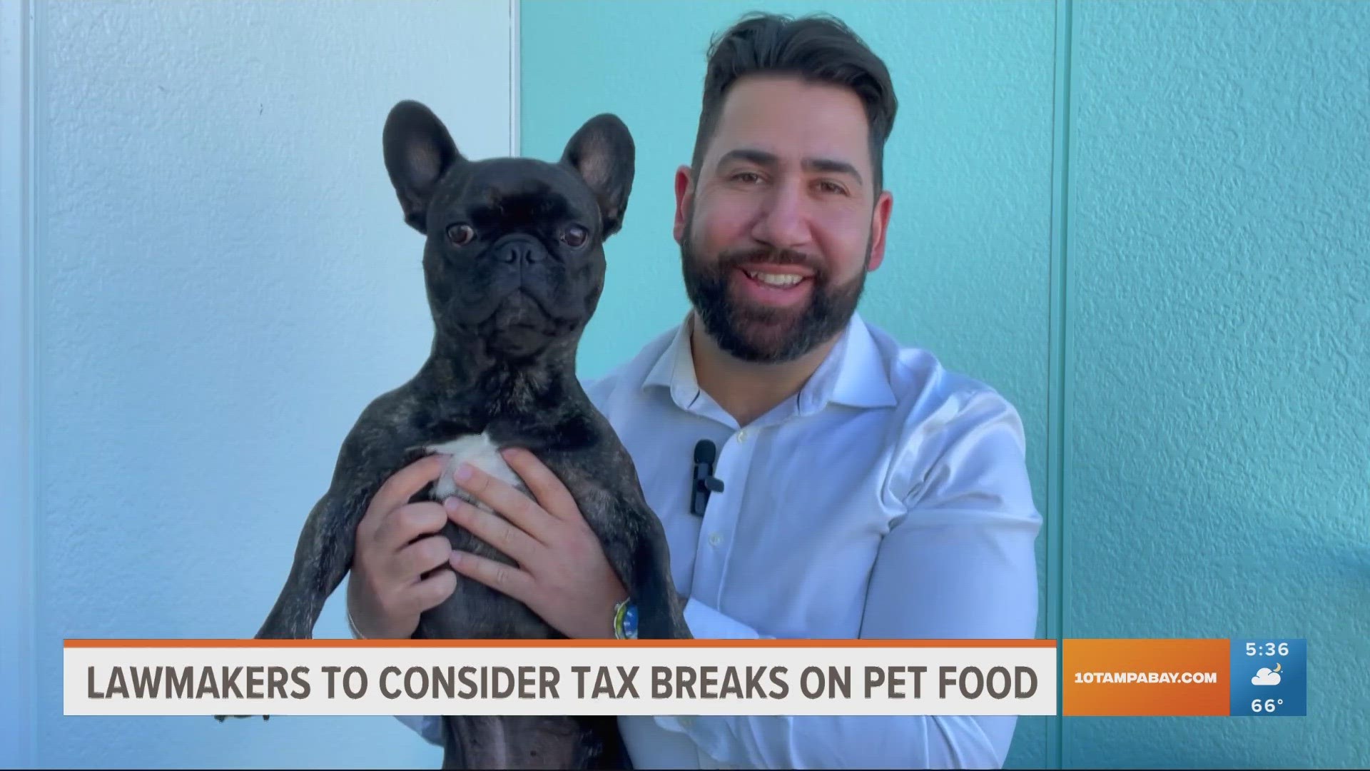 Gov. DeSantis is proposing a tax break on pet food and a permanent exemption on OTC pet medication.