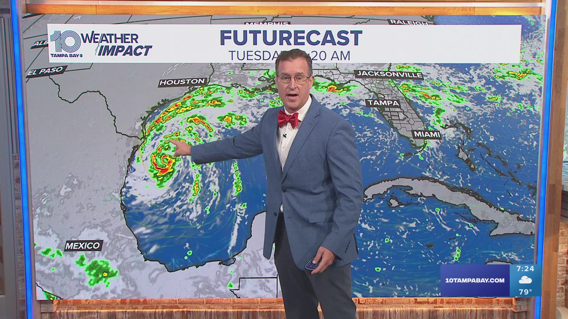 Meteorologist Mike Prangley has the latest on a busier tropics as we head to the peak of our season this week.