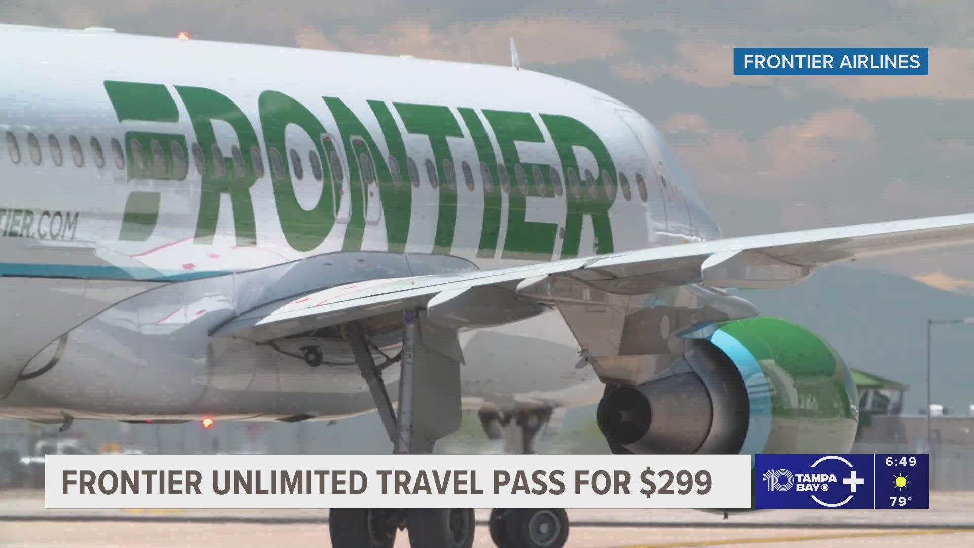 Frontier is offering a deal of unlimited flights for $299. 