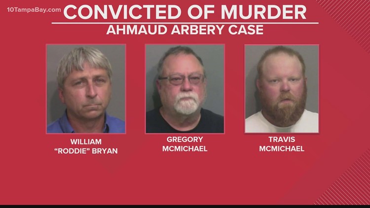 3 men found guilty of murdering Ahmaud Arbery
