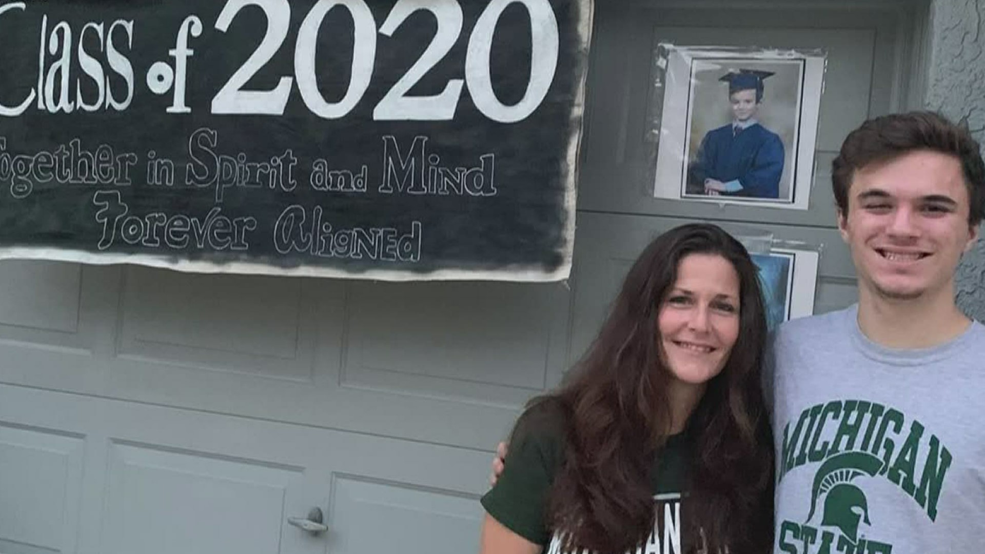 A mom in Odessa’s Arbor Lakes Estates neighborhood posted on Nextdoor to share what she did to celebrate her son and the Class of 2020.