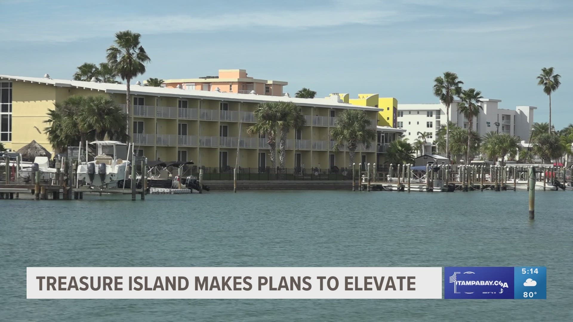 The city of Treasure Island has a new plan to elevate the entire island to protect it from rising sea levels.