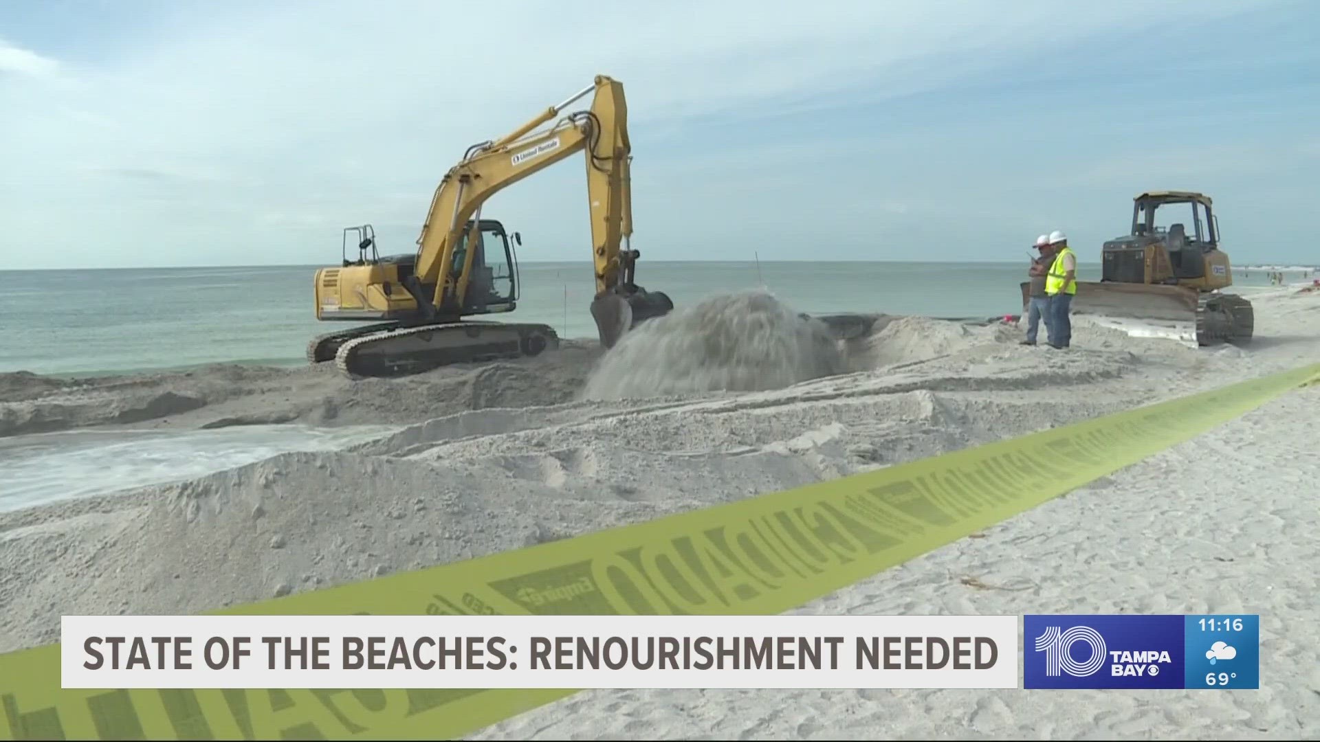 The Army Corps of Engineers is requiring something beach cities can't provide for beach renourishment: 100% of private property easements.