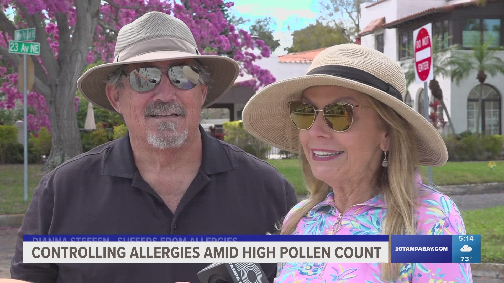 With the pollen count projected to be high this week, 10 Tampa Bay turns to a local allergist for what you need to know to keep allergies under control.