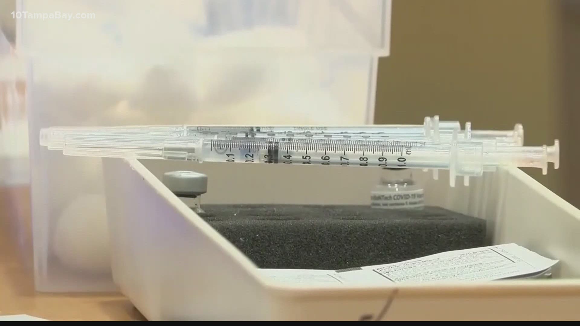 Health care professionals say we need to get 3 to 5 million shots in arms per day. Currently, the U.S. is vaccinating around 1.7 million Americans a day.