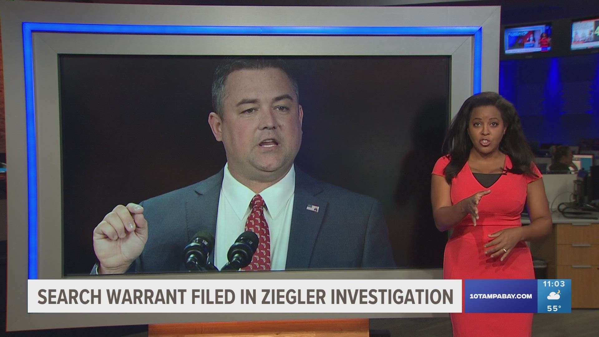 Detectives believe Ziegler recorded the sexual encounter without the woman's consent.